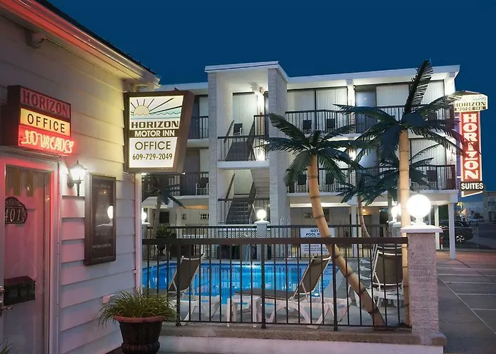 Horizon Motor Inn-Beach Block & Close To Morey'S Piers